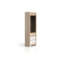 Vitrina LOREN REG1W2SL-DSO/BIP